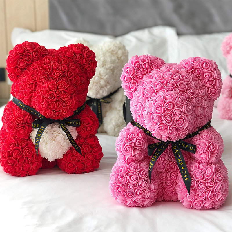 Medium Rose Bears