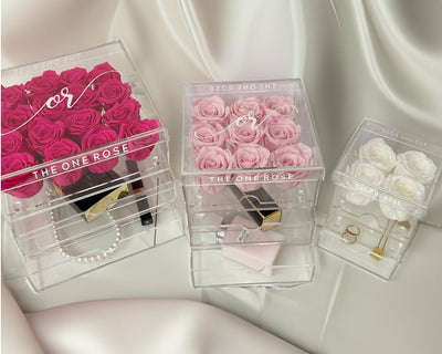 Acrylic Forever Rose Box