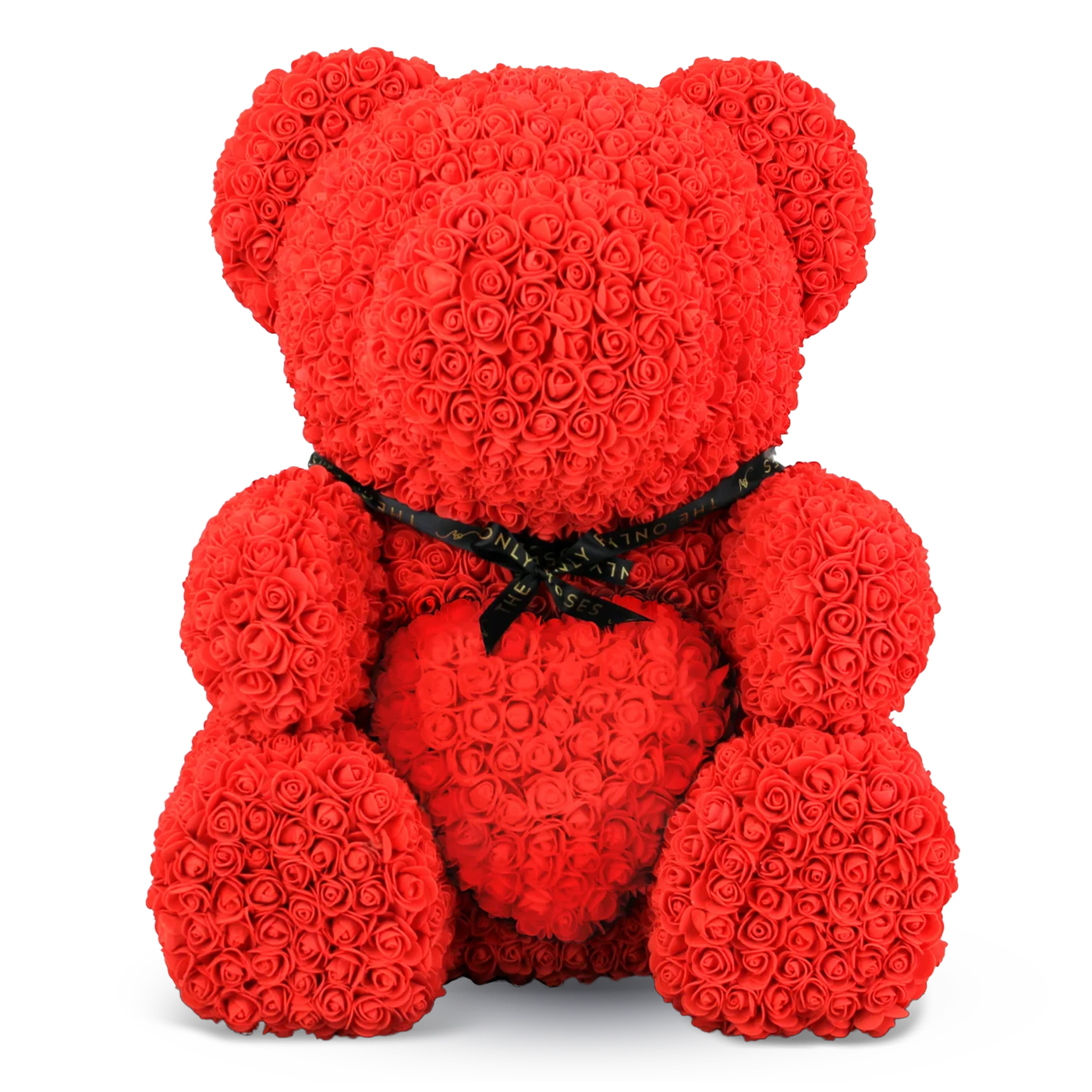 Giant Luxe Rose Bear - Red (BRISBANE ONLY)