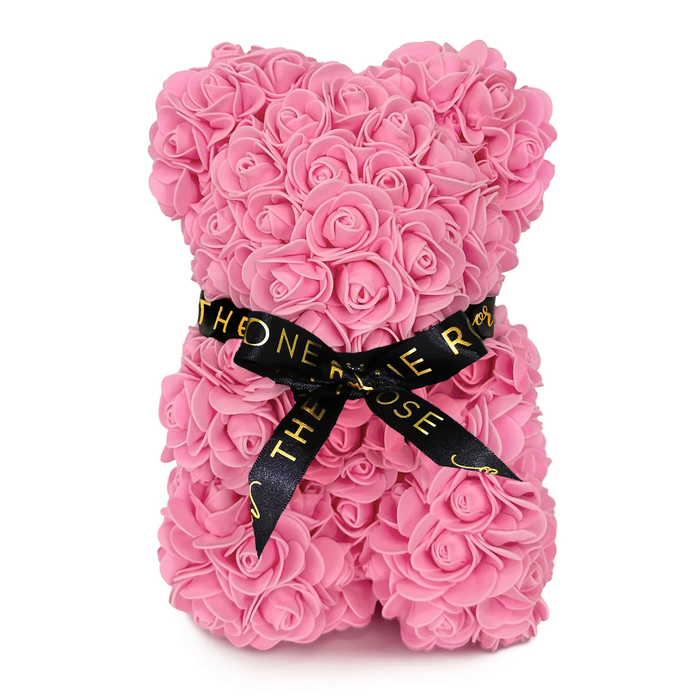 Mini Rose Bear 25cm - Dark Pink