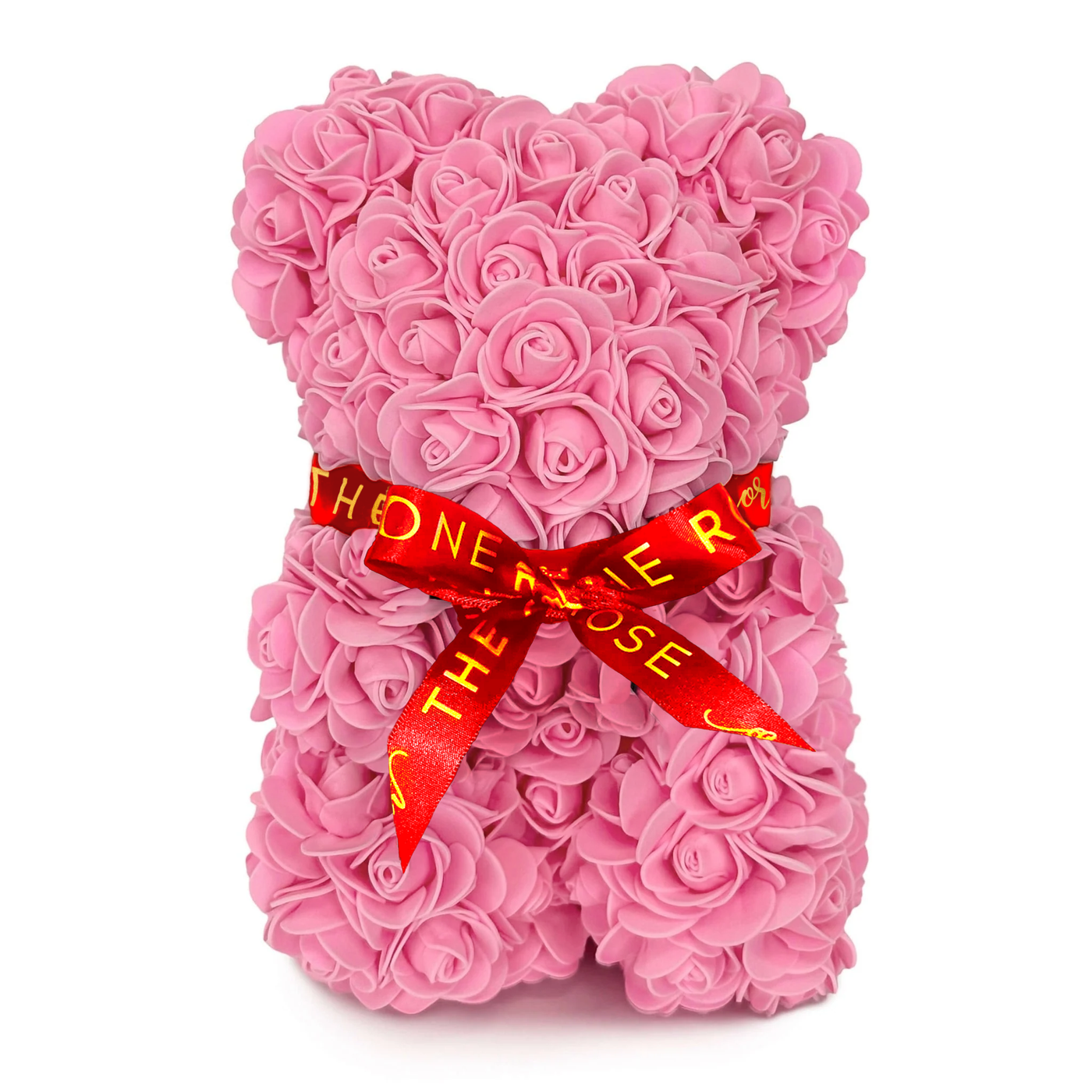 Mini Love Rose Bear 25cm - Dark Pink