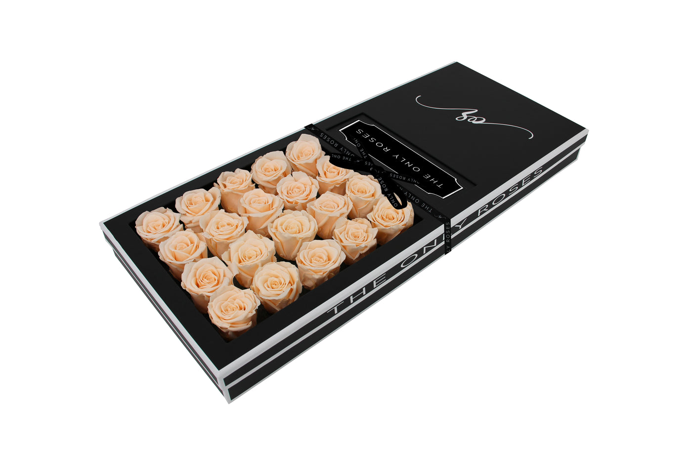 Signature Luxury Forever Rose Black Box - Champagne