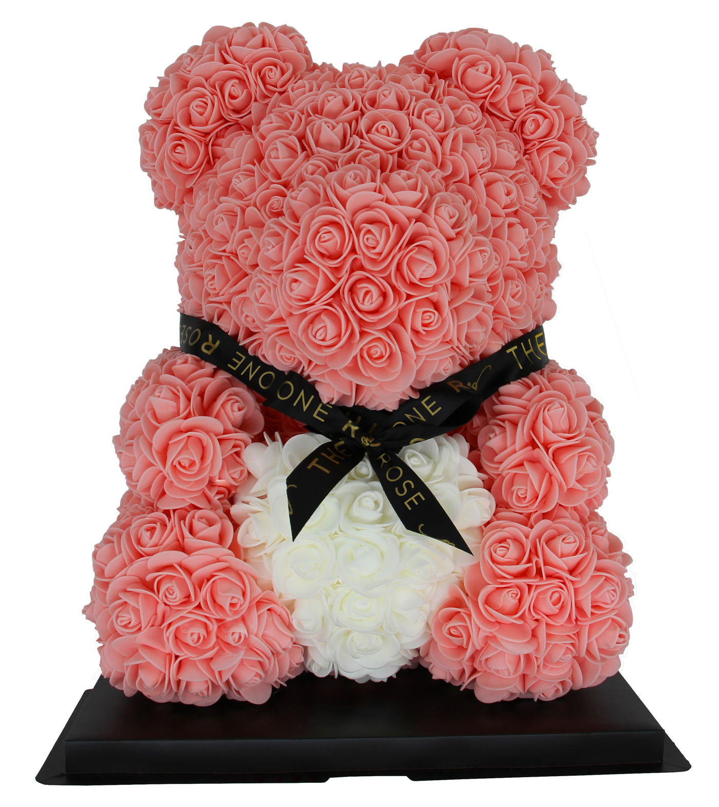 Medium Rose Bear 40cm - Light Pink