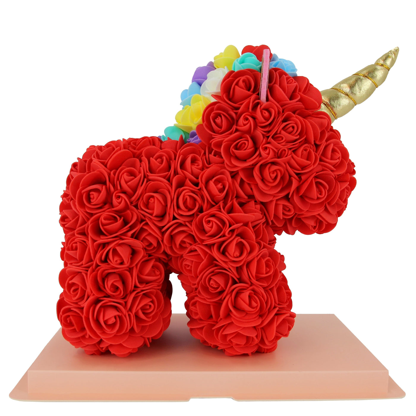 Small Rose Unicorn - Red