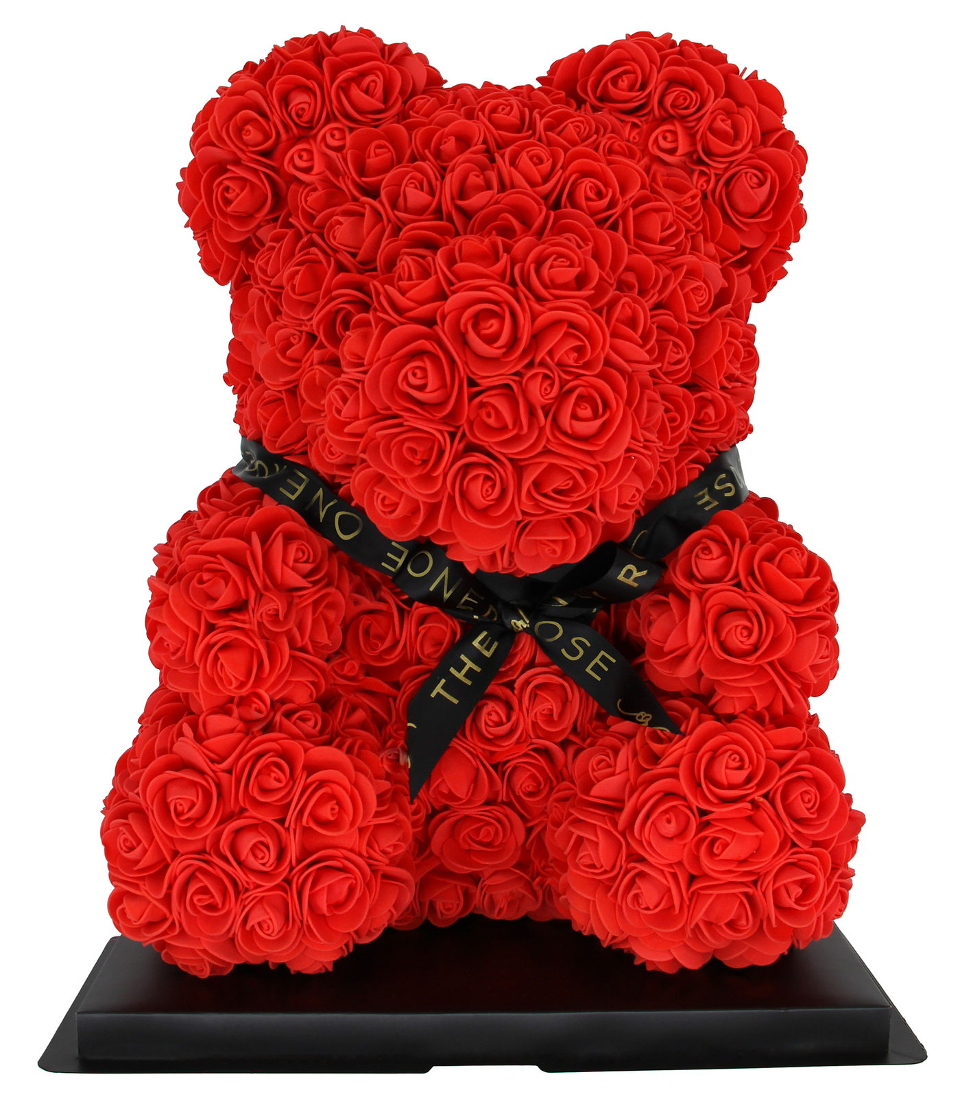 Teddy bear made of real roses hot sale near me